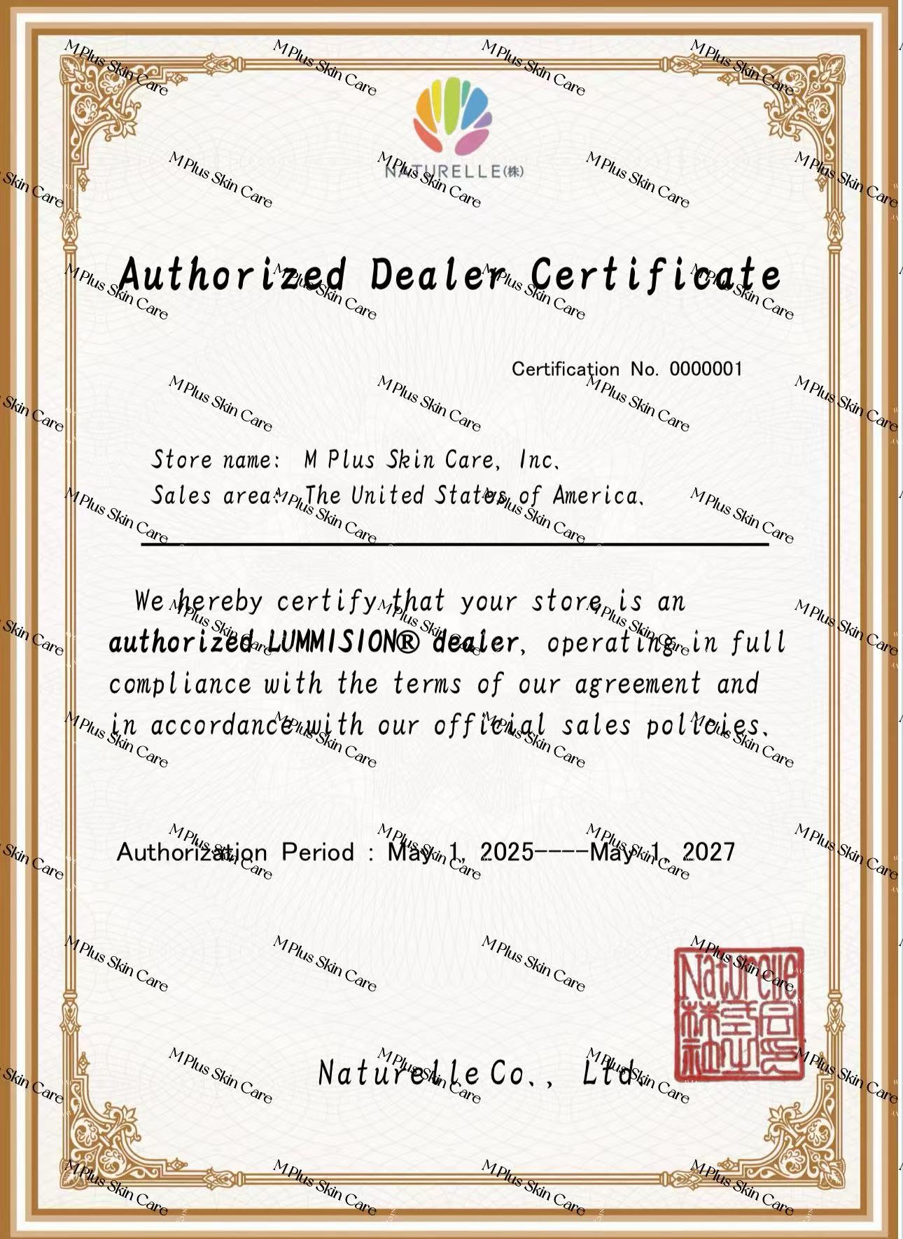 Naturelle Co., Ltd., Japan